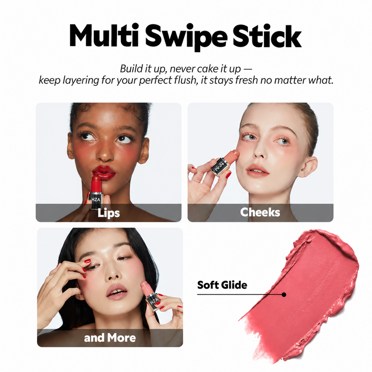 Natural skin-like cheek color